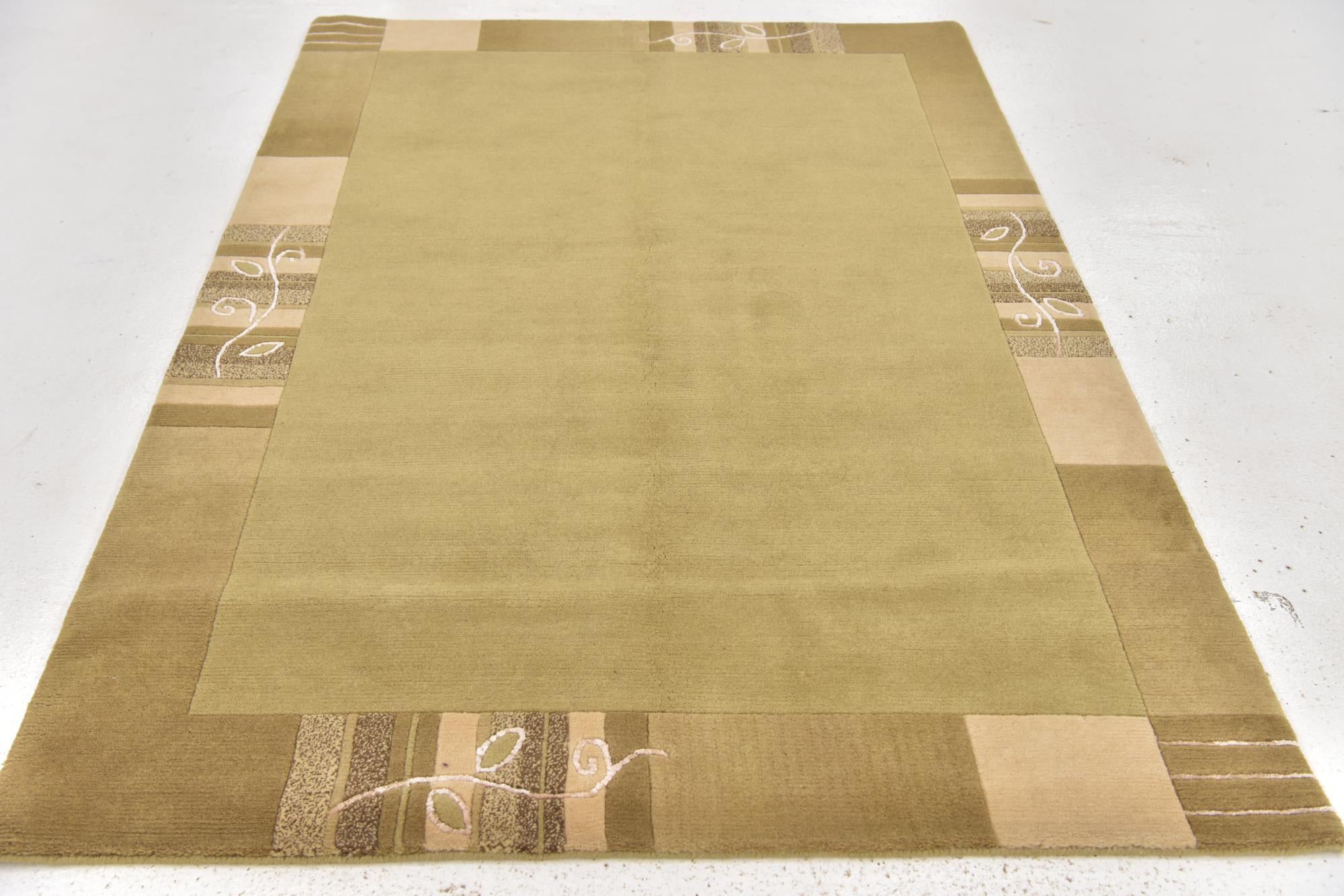 4' 8 x 6' 9 Hand Knotted Nepal Rug