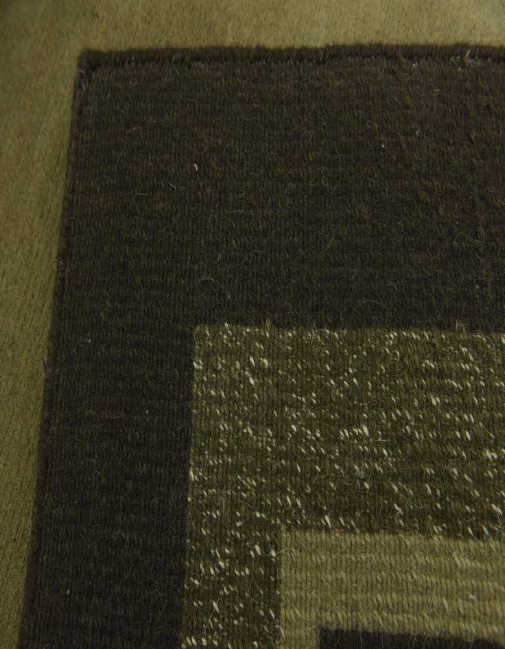 Detail image of 4' 7 x 6' 8 Hand Knotted Nepal Wool Rug