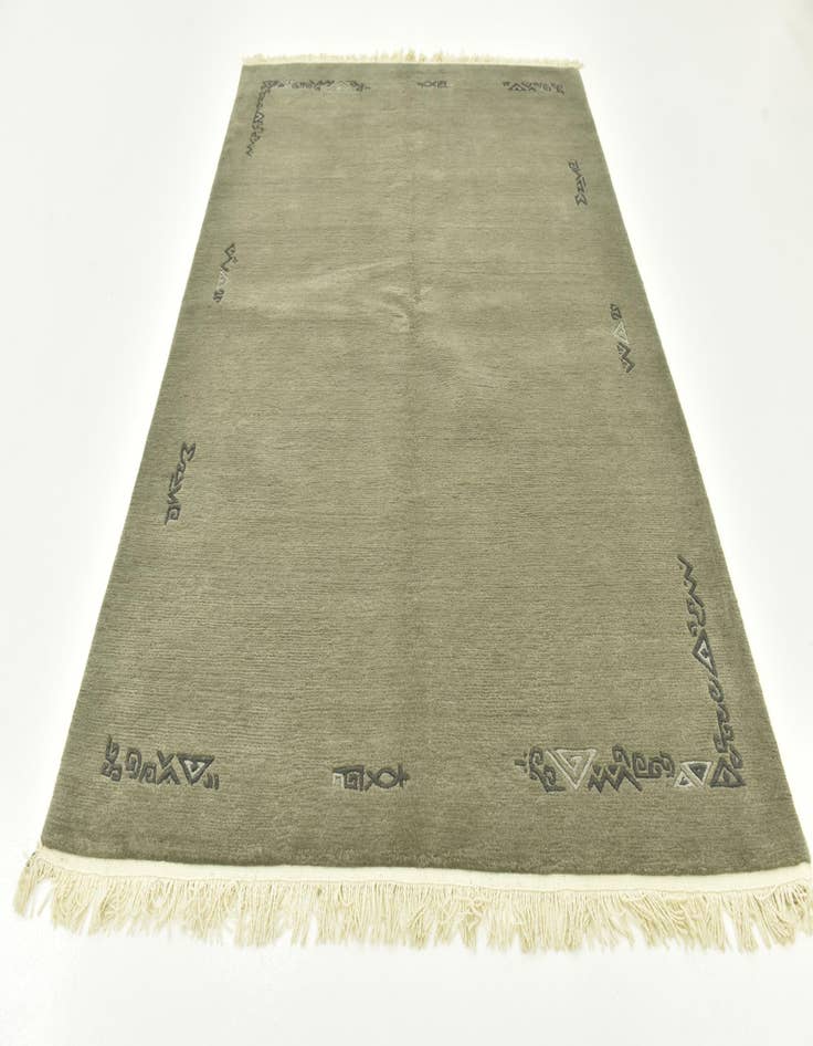 Detail image of 5' 7 x 7' 10 Hand Knotted Nepal Wool Rug