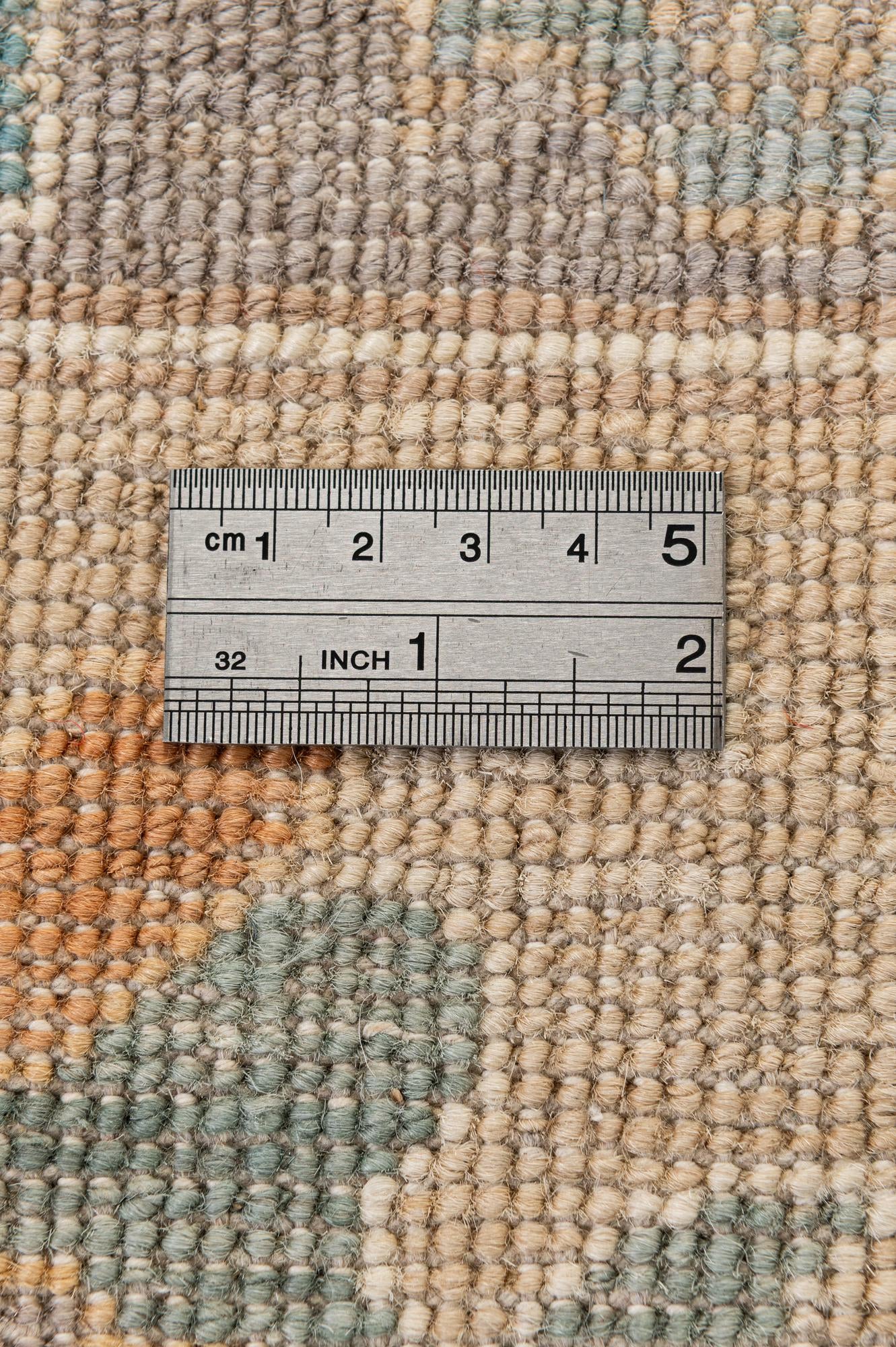 8' 1 x 9' 10 Hand Knotted Oushak Wool Rug