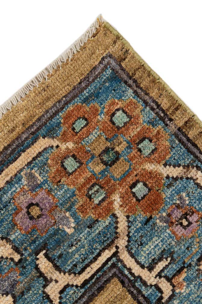 8' 5 x 9' 10 Hand Knotted Oushak Wool Rug