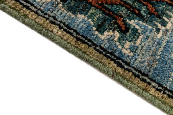 9' 2 x 11' 11 Hand Knotted Oushak Wool Rug