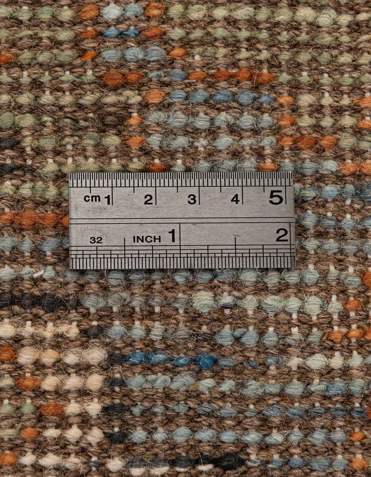 Detail image of 10' 2 x 13' 11  Hand Knotted Oushak Wool Rug