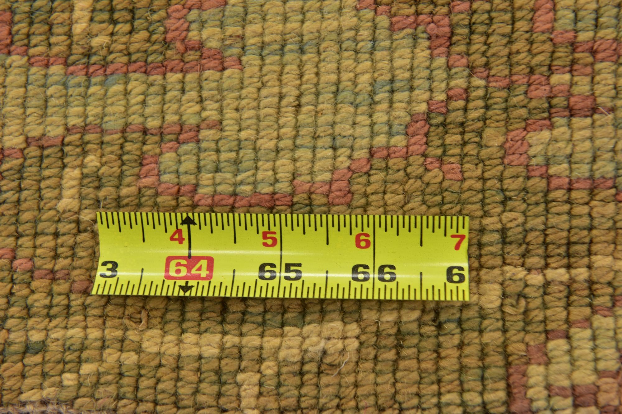 2' 7 x 4' 8 Hand Knotted Oushak Wool Rug