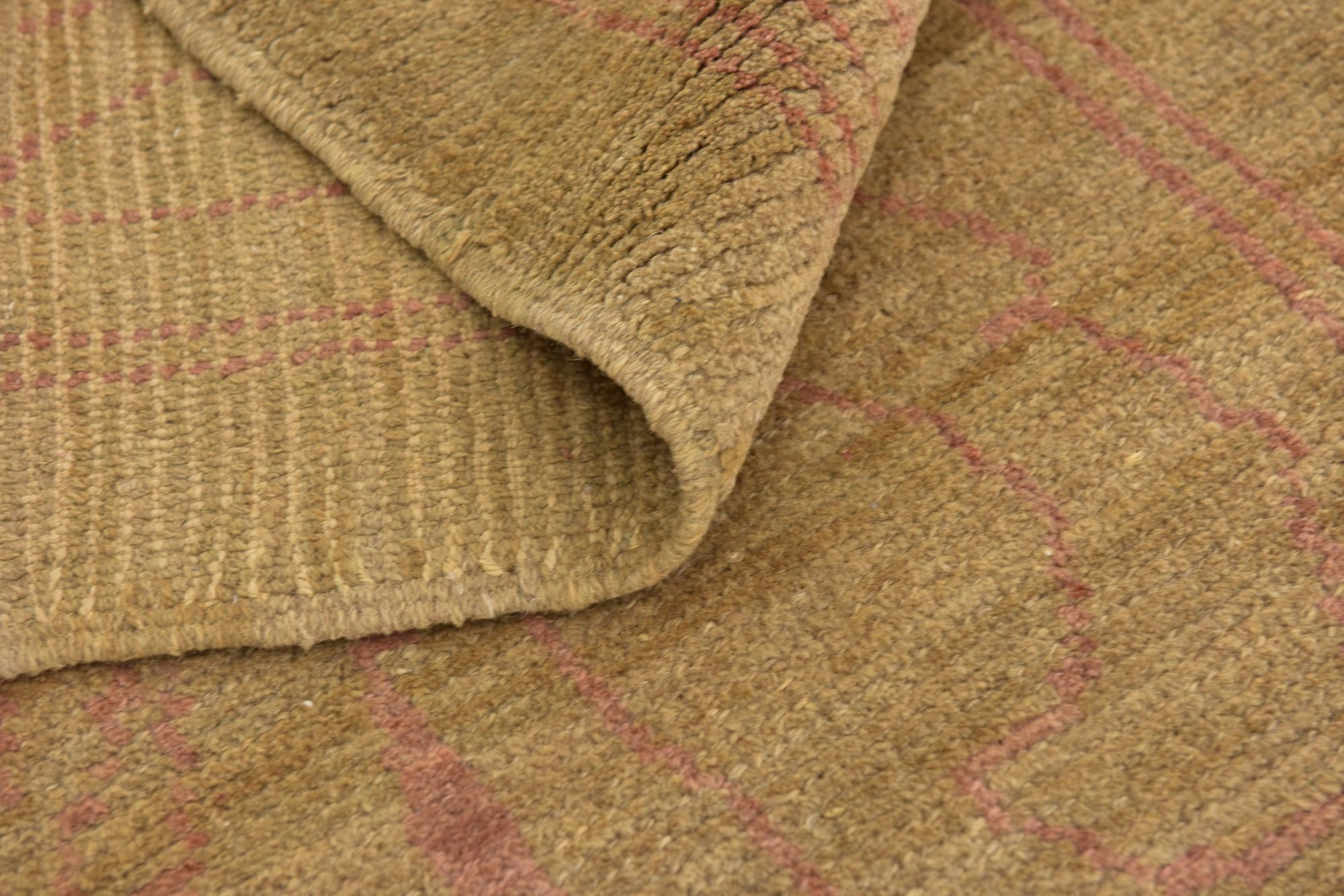 10' 6 x 15' 2 Hand Knotted Oushak Wool Rug