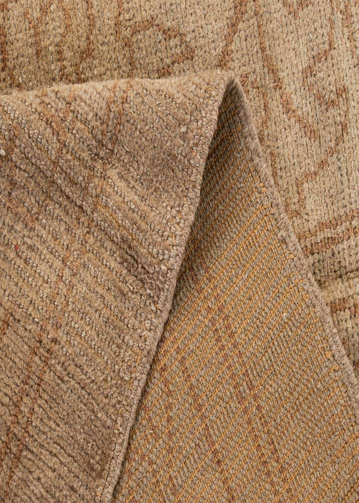 9' x 13' Hand Knotted Oushak Wool Rug