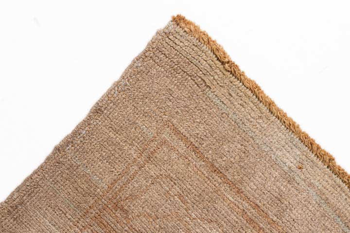 9' x 13' Hand Knotted Oushak Wool Rug