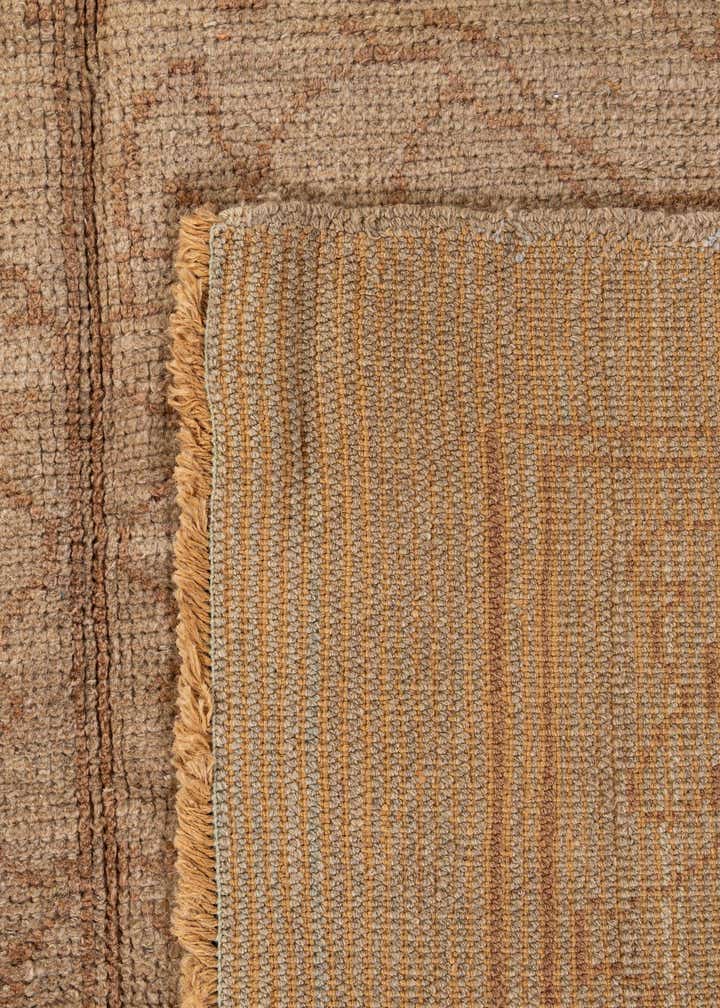 9' x 13' Hand Knotted Oushak Wool Rug