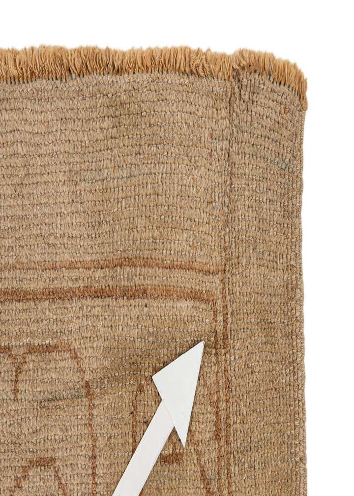 9' x 13' Hand Knotted Oushak Wool Rug