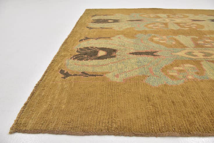 Detail image of 7' x 12' 4 Hand Knotted Oushak Wool Rug