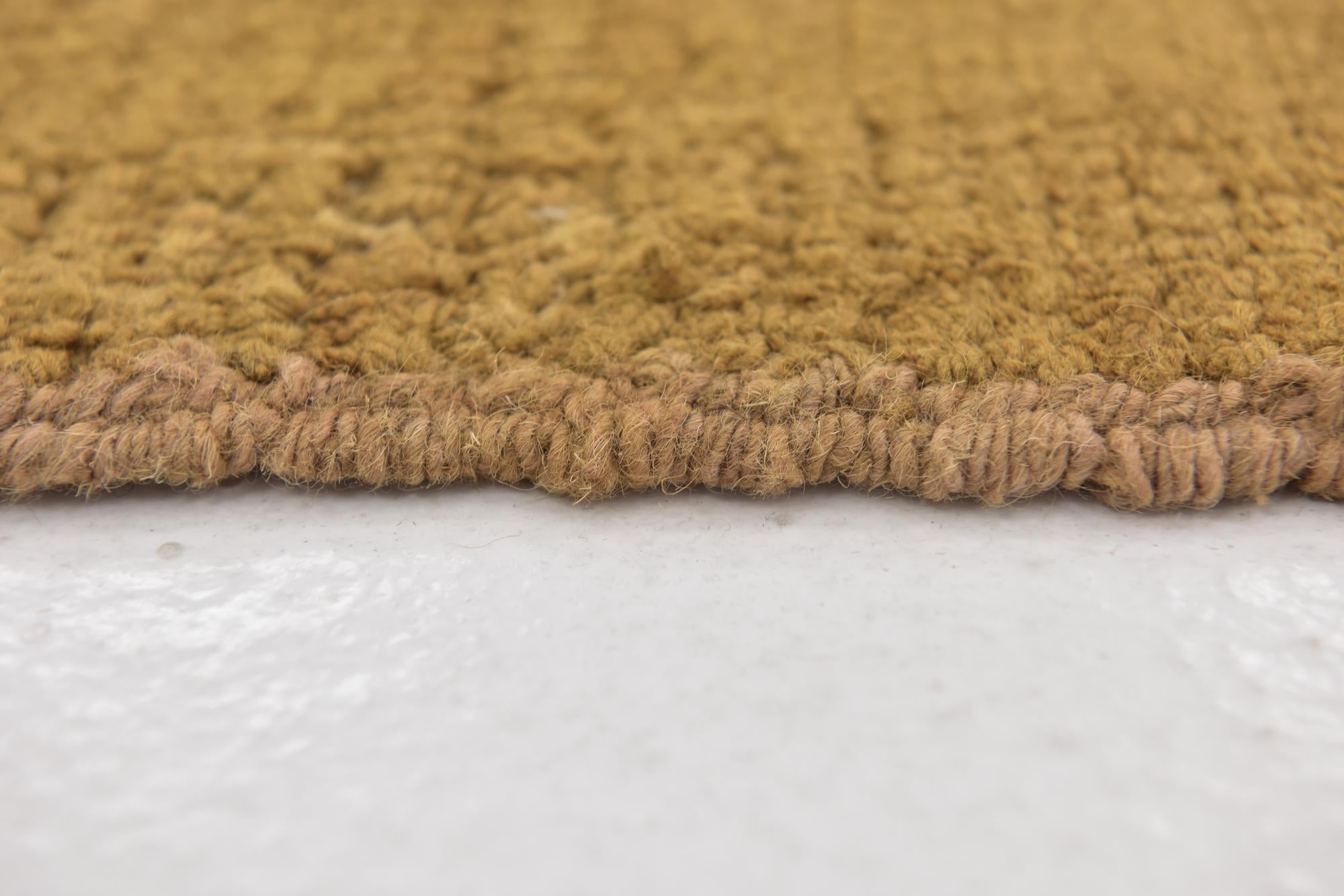 7' x 12' 4 Hand Knotted Oushak Wool Rug