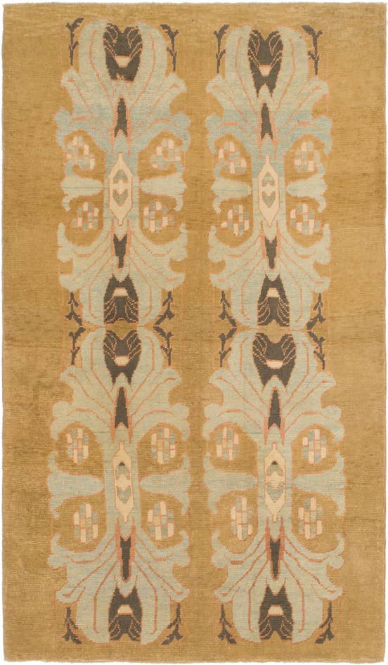 Detail image of 7' x 12' 4 Hand Knotted Oushak Wool Rug