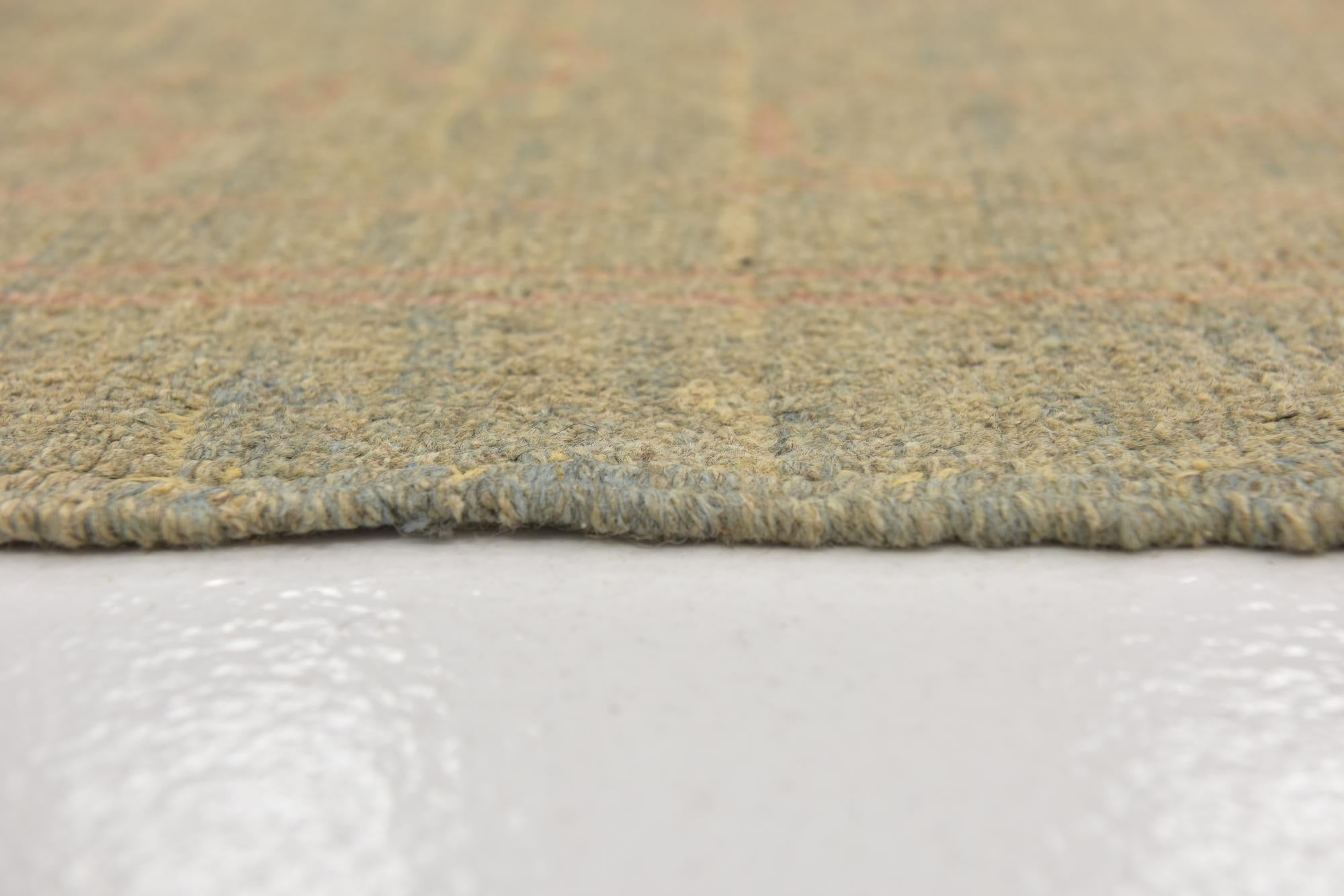 10' 9 x 15' 6 Hand Knotted Oushak Wool Rug