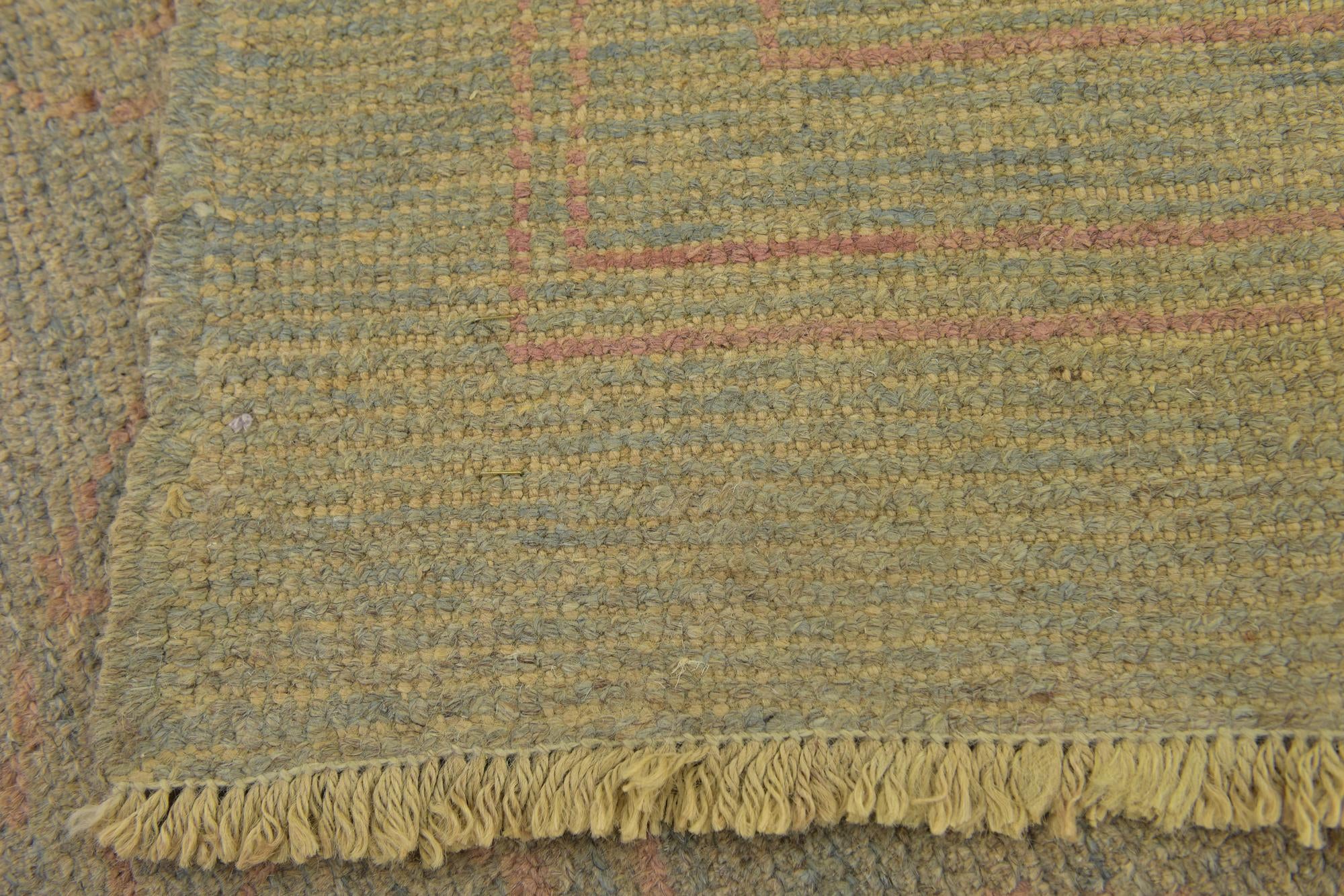 10' 9 x 15' 6 Hand Knotted Oushak Wool Rug