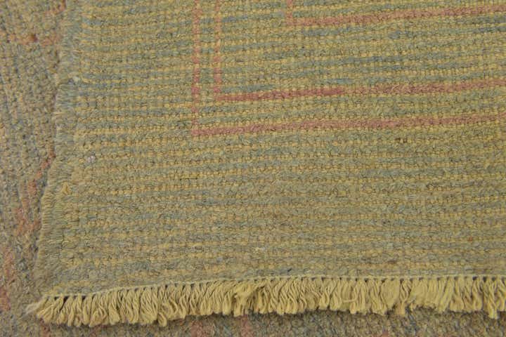 10' 9 x 15' 6 Hand Knotted Oushak Wool Rug