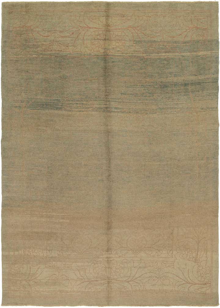 10' 9 x 15' 6 Hand Knotted Oushak Wool Rug