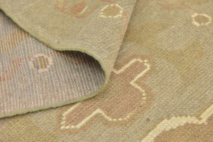 11' 10 x 17' Hand Knotted Oushak Wool Rug