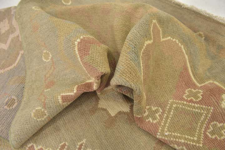 11' 10 x 17' Hand Knotted Oushak Wool Rug