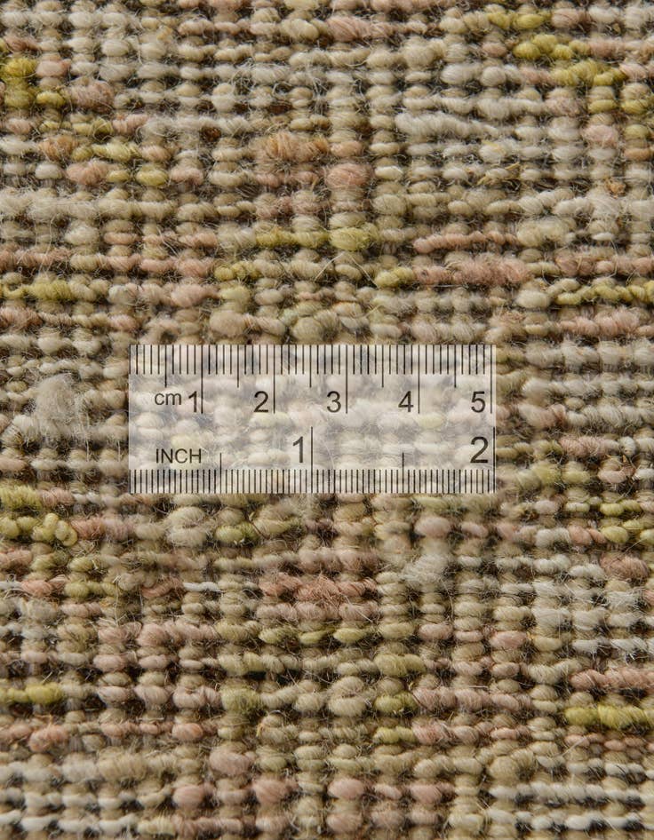 Detail image of 9' 7 x 12'  Hand Knotted Oushak Wool Rug