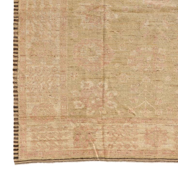 Detail image of 9' 7 x 12' Hand Knotted Oushak Wool Rug