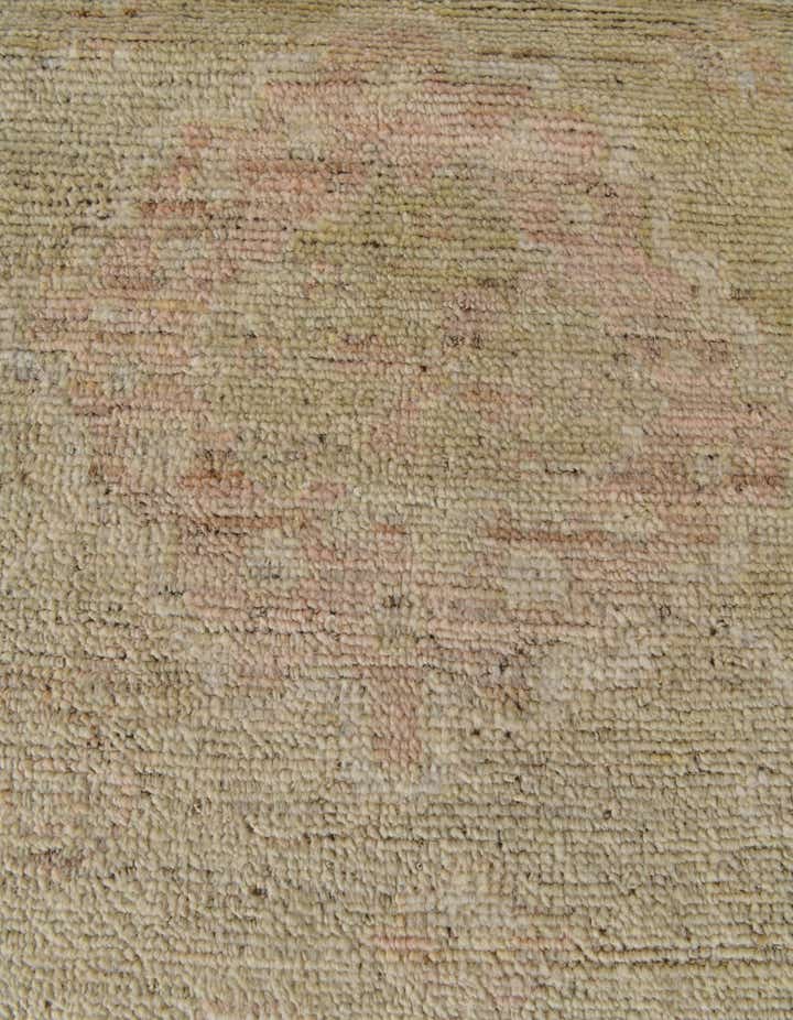 9' 7 x 12' Hand Knotted Oushak Wool Rug