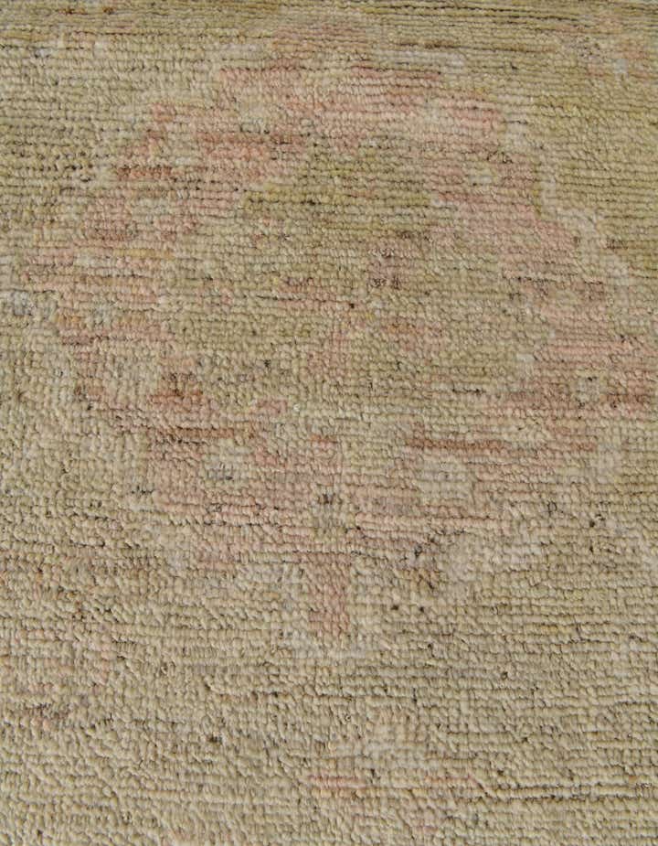 9' 7 x 12' Hand Knotted Oushak Wool Rug