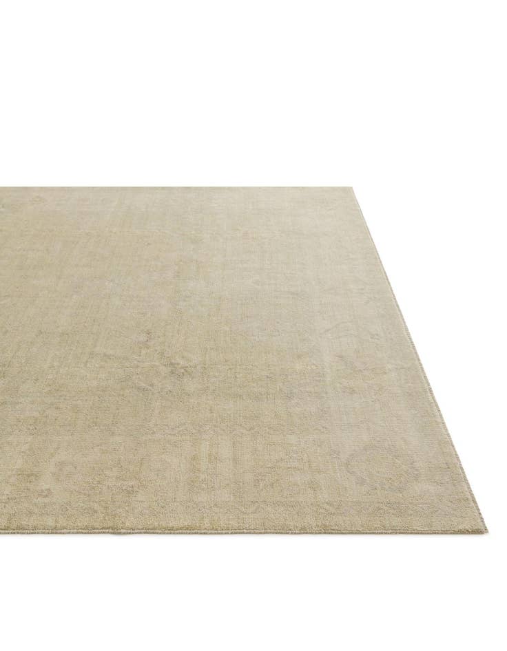 Detail image of 8' 2 x 9' 8 Hand Knotted Oushak Wool Rug