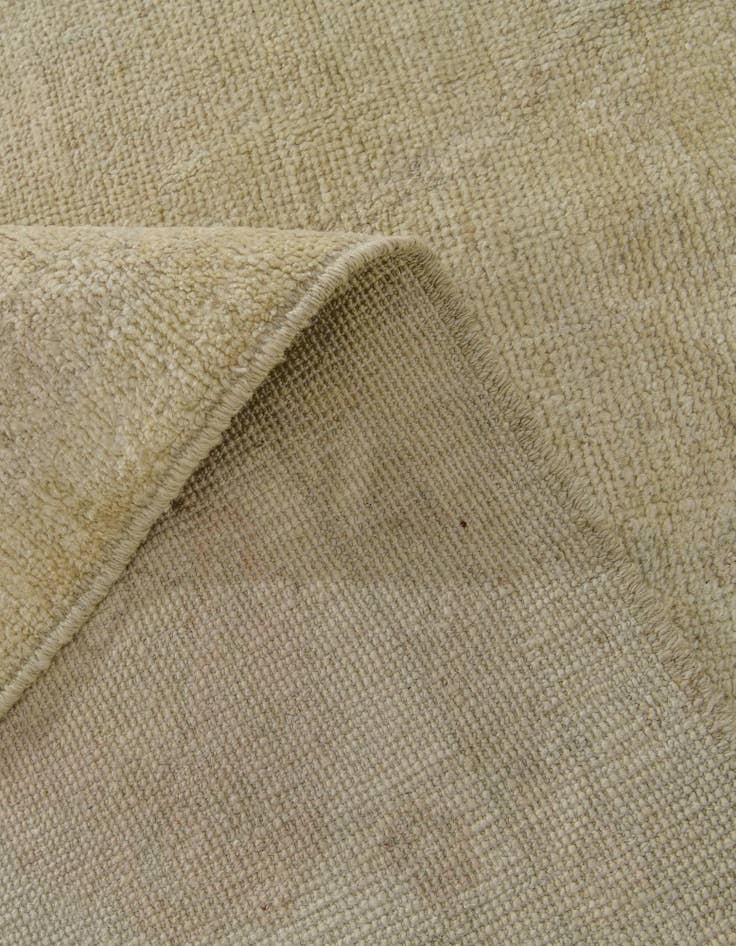 Detail image of 8' 2 x 9' 8 Hand Knotted Oushak Wool Rug