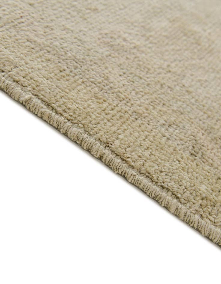 Detail image of 8' 2 x 9' 8 Hand Knotted Oushak Wool Rug