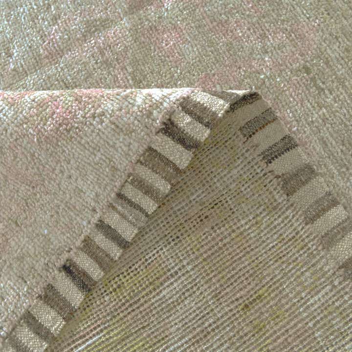 10' 6 x 14' Hand Knotted Oushak Wool Rug