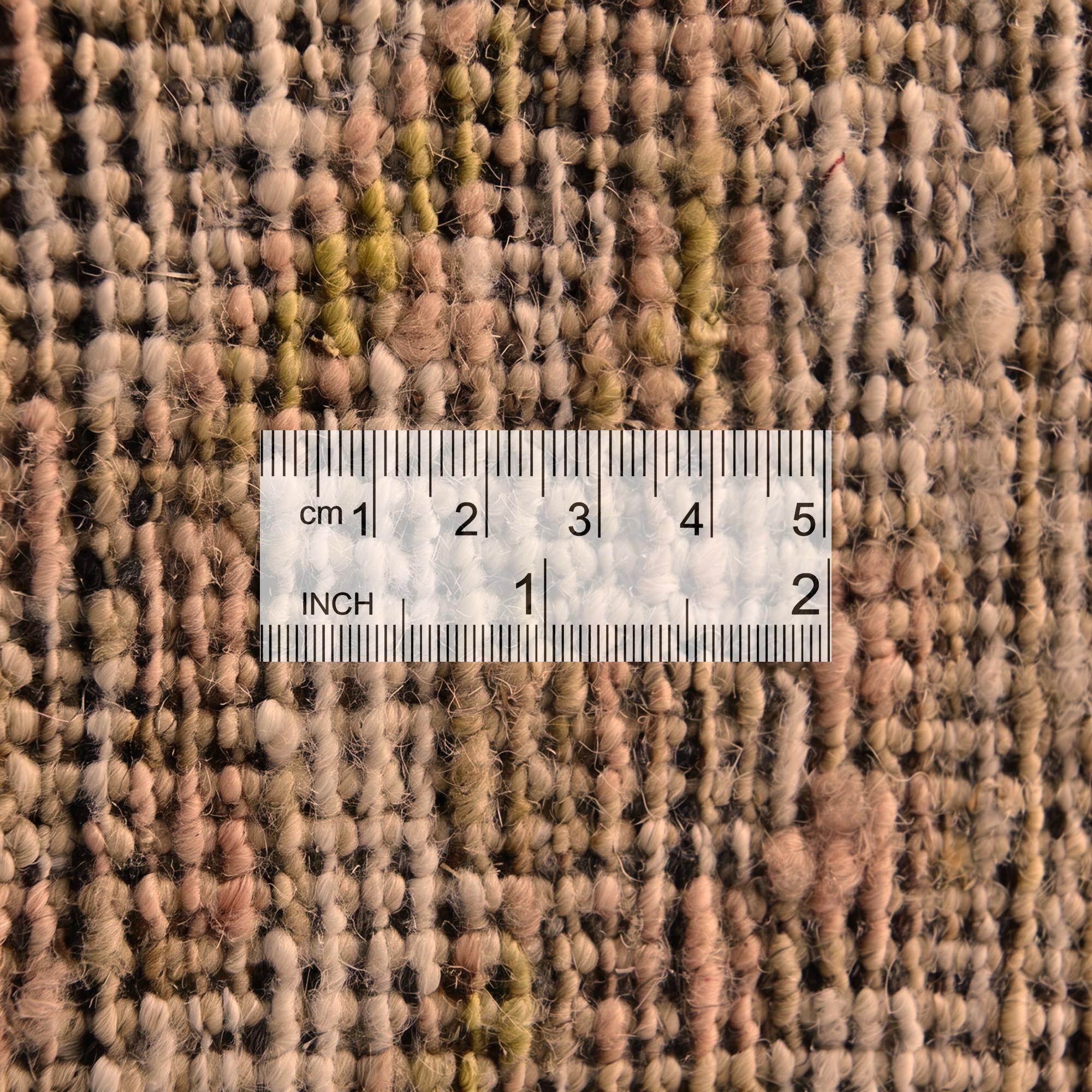 10' 6 x 14' Hand Knotted Oushak Wool Rug