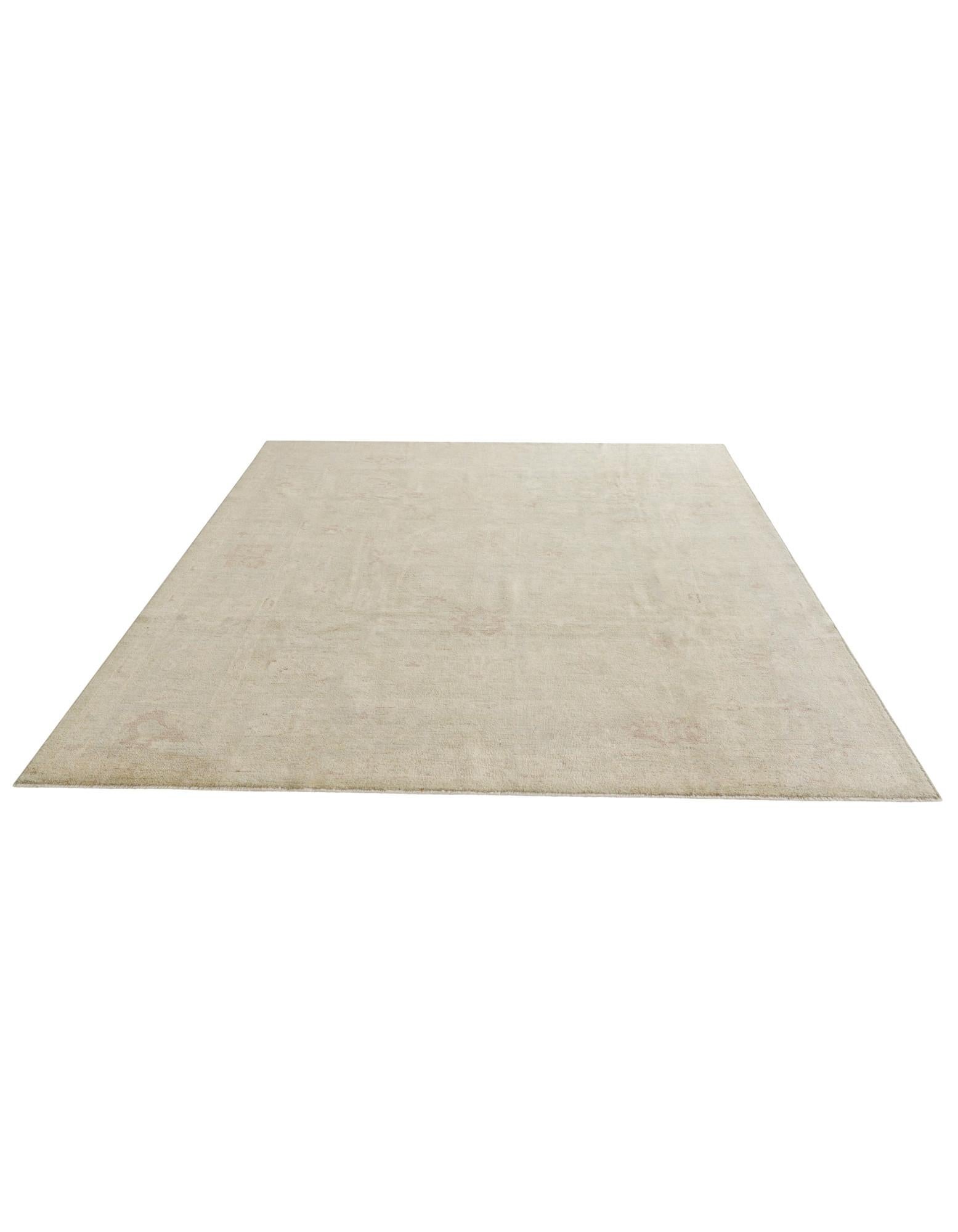 8' 4 x 9' 9 Hand Knotted Oushak Wool Rug