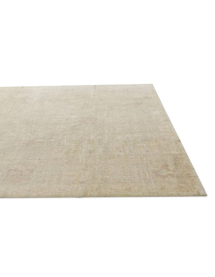Detail image of 8' 4 x 9' 9 Hand Knotted Oushak Wool Rug
