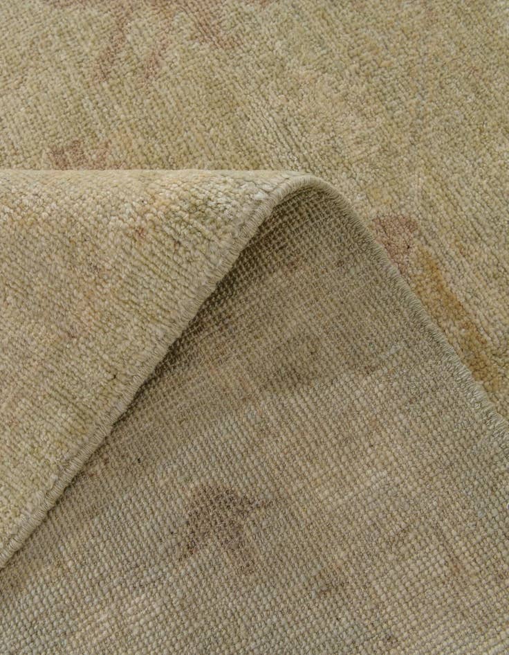 Detail image of 8' 4 x 9' 9 Hand Knotted Oushak Wool Rug