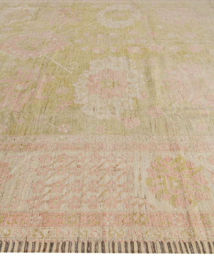 14' 6 x 20' Hand Knotted Oushak Wool Rug