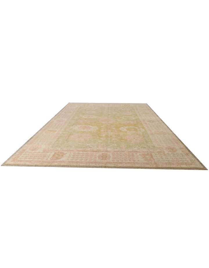14' 6 x 20' Hand Knotted Oushak Wool Rug