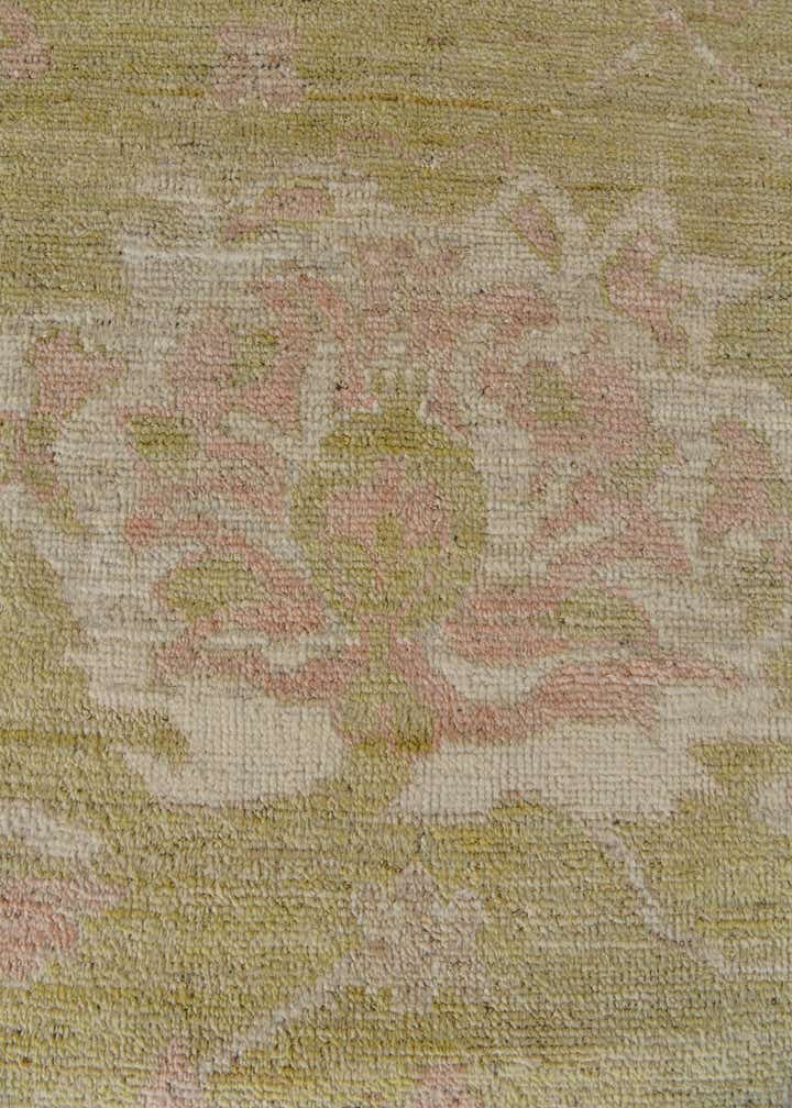 14' 6 x 20' Hand Knotted Oushak Wool Rug