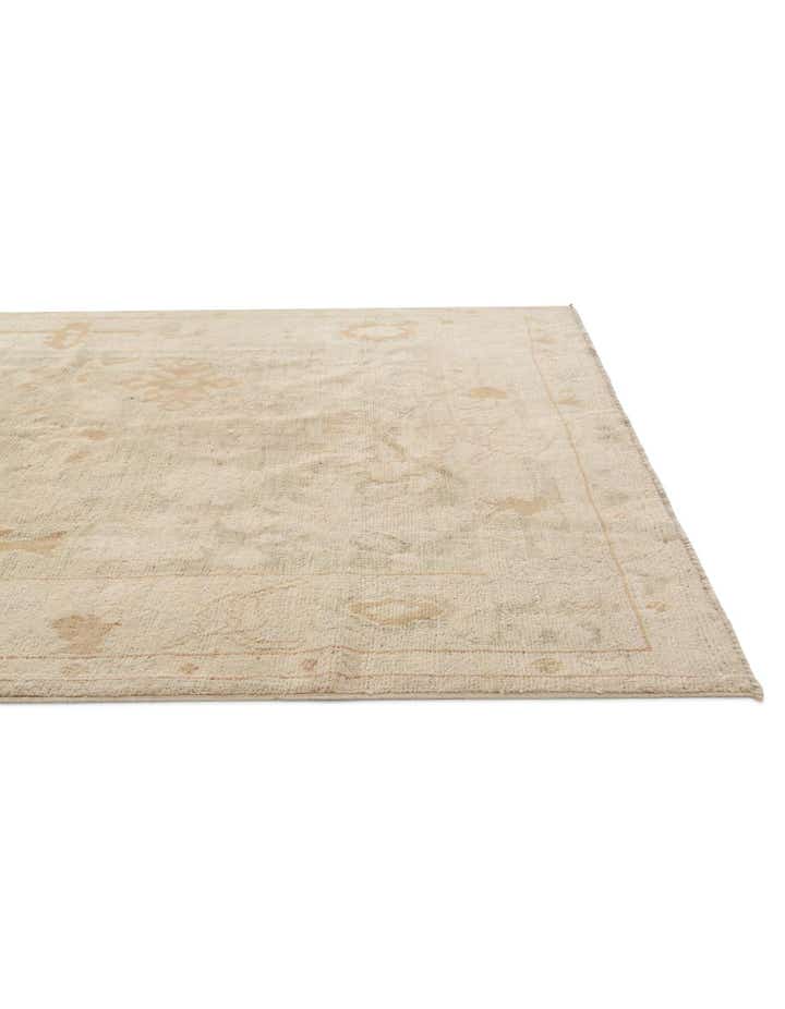 5' 2 x 7' Hand Knotted Oushak Wool Rug