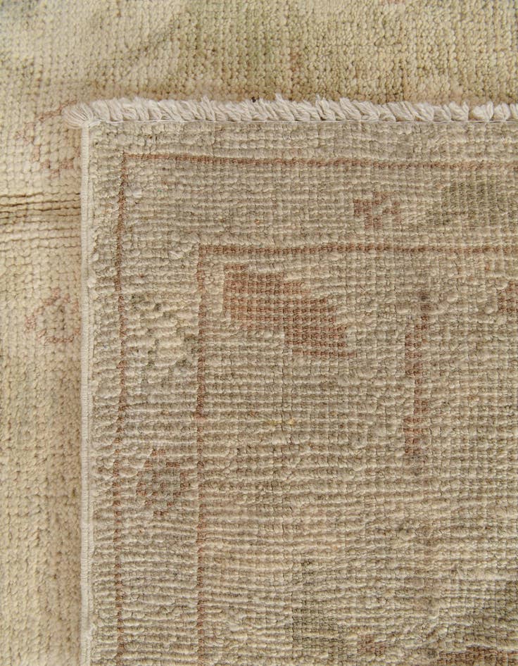 Detail image of 5' 2 x 7'  Hand Knotted Oushak Wool Rug
