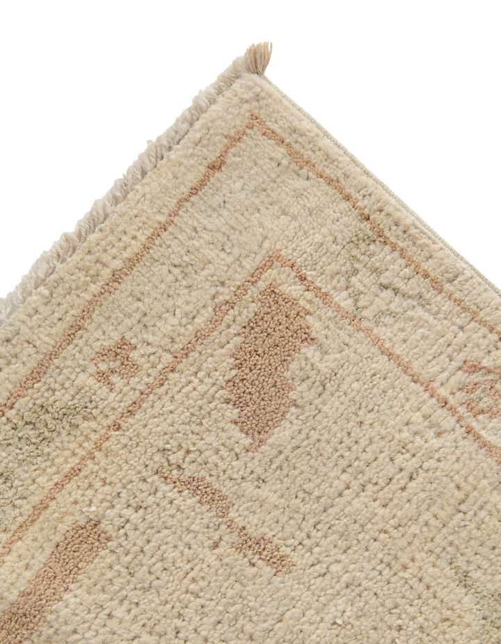 5' 2 x 7' Hand Knotted Oushak Wool Rug