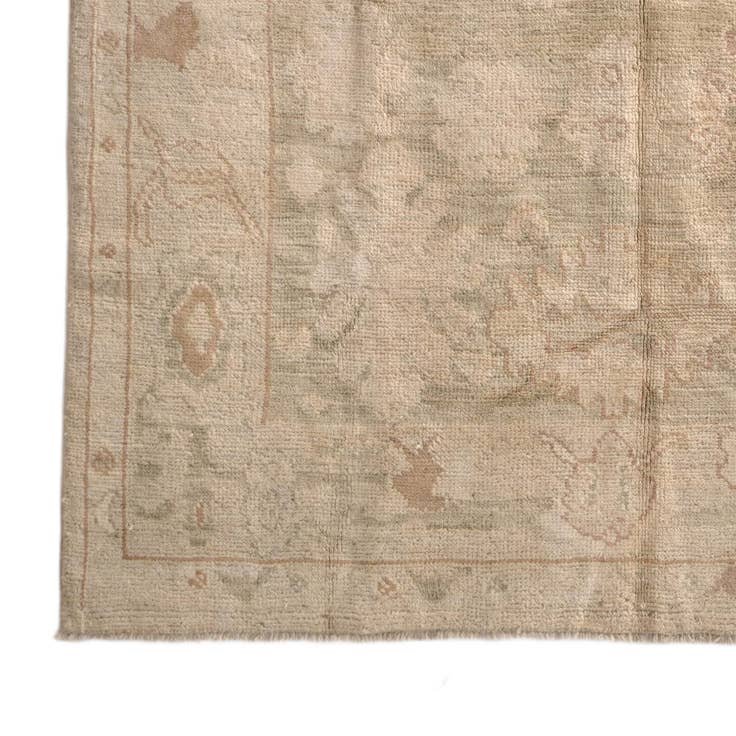Detail image of 5' 2 x 7' Hand Knotted Oushak Wool Rug
