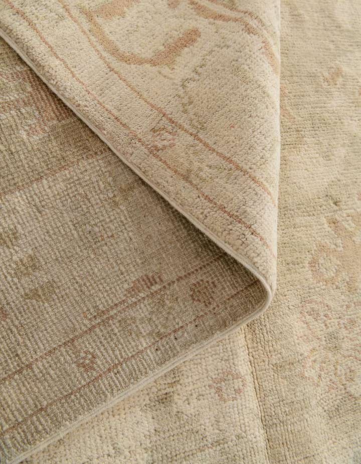 5' 2 x 7' Hand Knotted Oushak Wool Rug