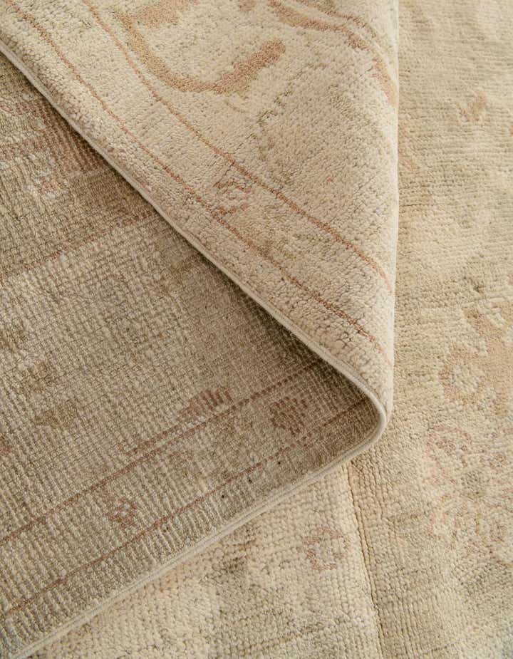 5' 2 x 7' Hand Knotted Oushak Wool Rug