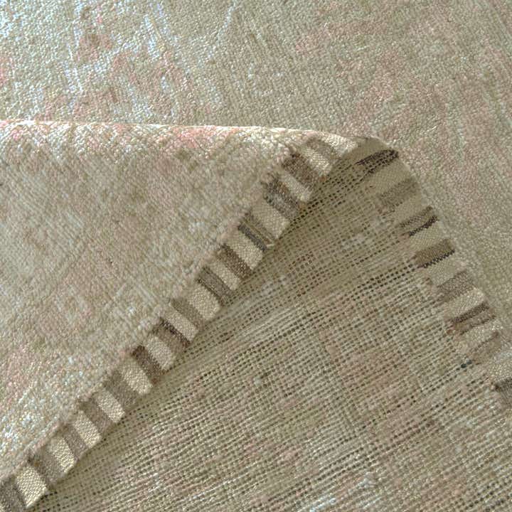 10' 4 x 14' Hand Knotted Oushak Wool Rug