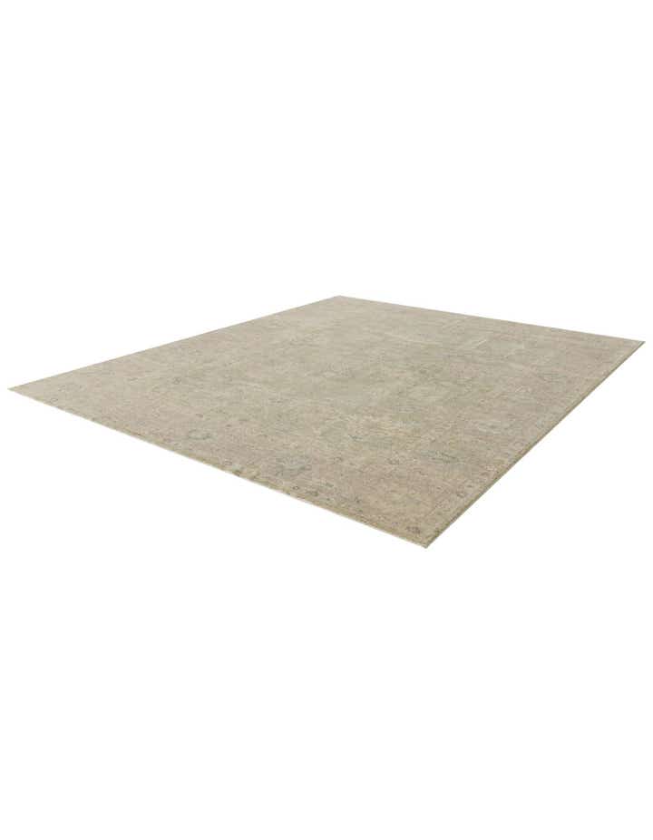 8' 3 x 9' 10 Hand Knotted Oushak Wool Rug