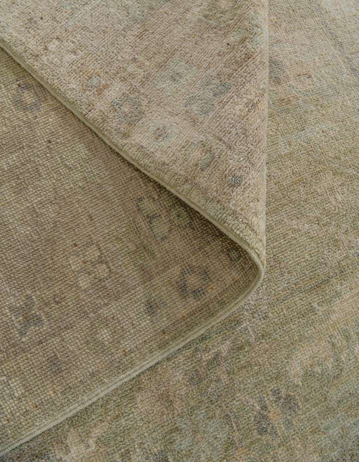 8' 3 x 9' 10 Hand Knotted Oushak Wool Rug