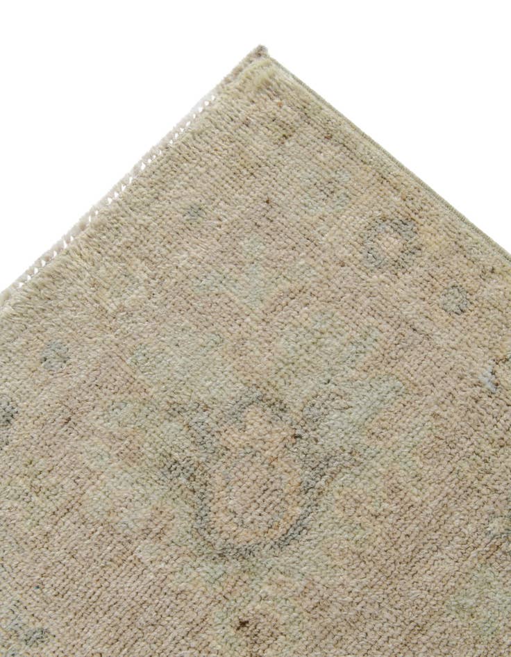 Detail image of 8' 3 x 9' 10 Hand Knotted Oushak Wool Rug