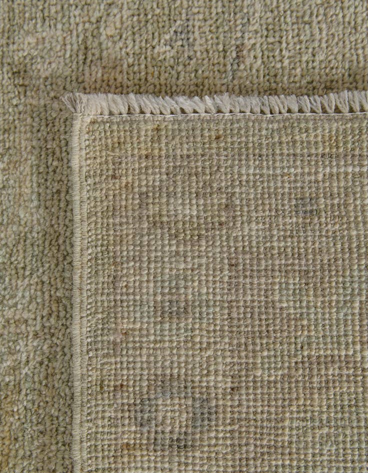 Detail image of 8' 3 x 9' 10  Hand Knotted Oushak Wool Rug