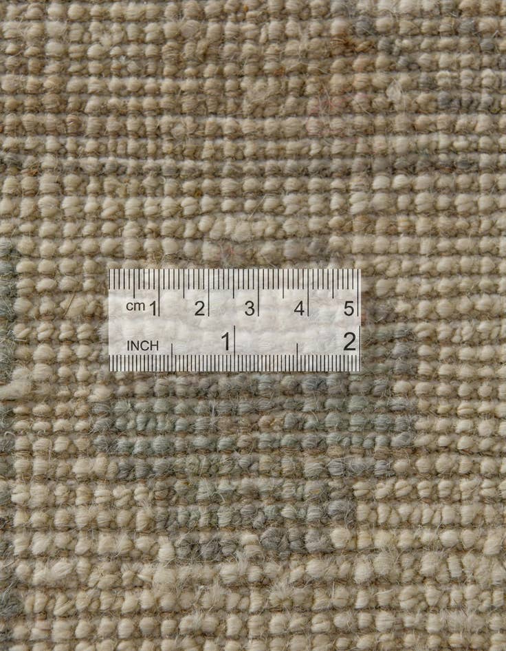 Detail image of 10' 3 x 13' 10  Hand Knotted Oushak Wool Rug