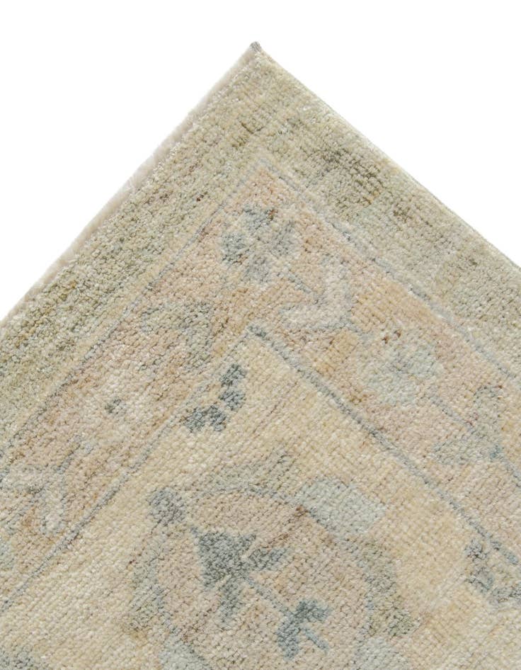 Detail image of 10' 3 x 13' 10  Hand Knotted Oushak Wool Rug